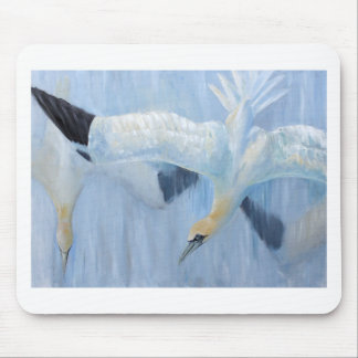 Mousepad Presentes originais de mergulho de Gannets para