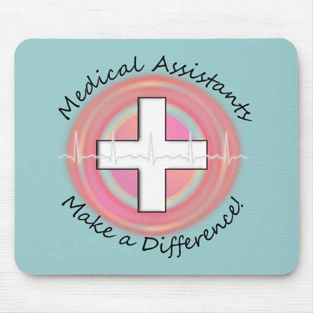 Mousepad Presentes originais do assistente médico (Frente)