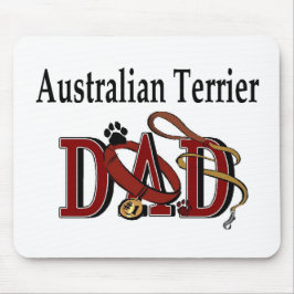 Mousepad Presentes Pai de Roupa Terrier australianos
