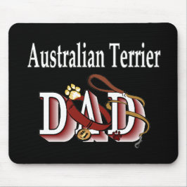 Mousepad Presentes Pai de Roupa Terrier australianos
