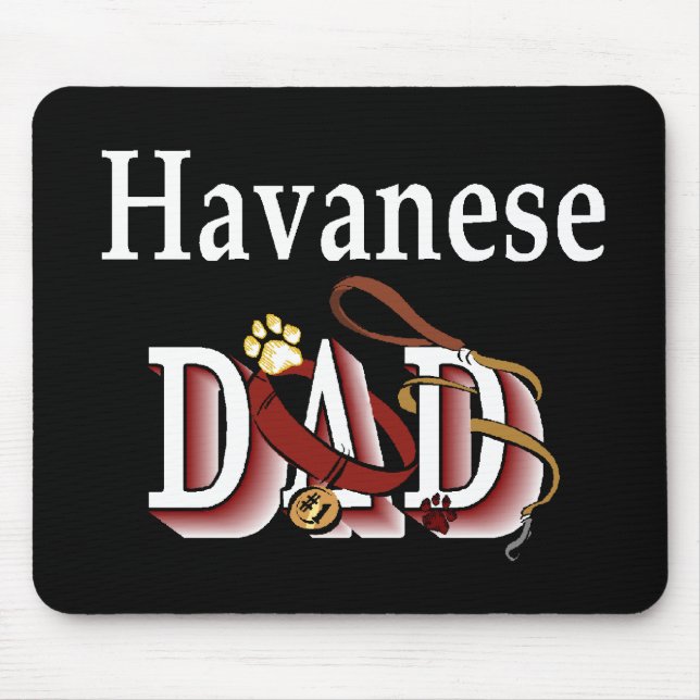 Mousepad Presentes Pais do Havanês (Frente)