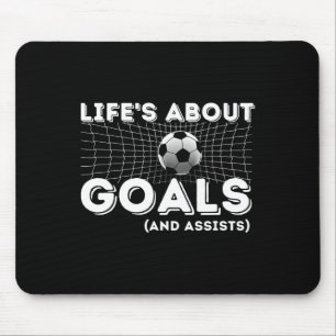 Mousepad Presentes para Amantes de Futebol - Metas e Mais