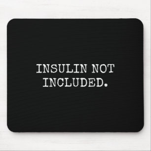Mousepad Presentes para Diabetes Tipo 1 Homens Mulheres Cri
