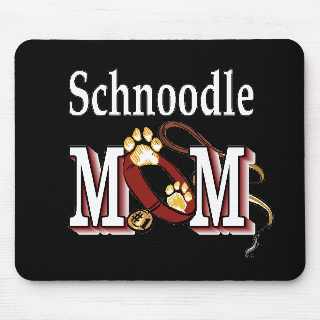 Mousepad Presentes para MAMÃE Schnoodle (Frente)