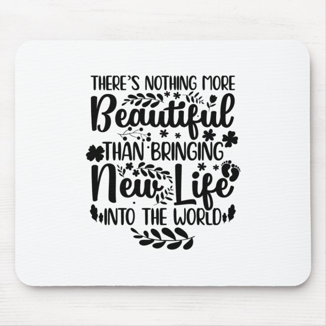 Mousepad Presentes para parteiras | Parteira Parteira Nasci (Frente)