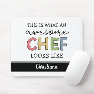 Mousepad Presentes personalizados incríveis de chef Melho