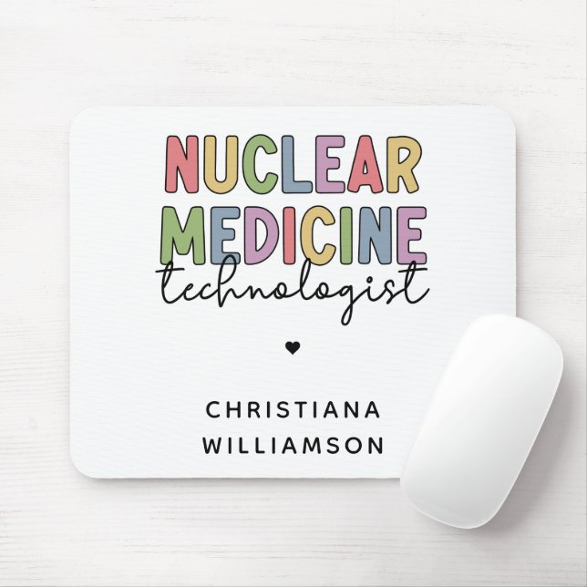 Mousepad Presentes Personalizados para Tecnólogo de Medicin (Com mouse)