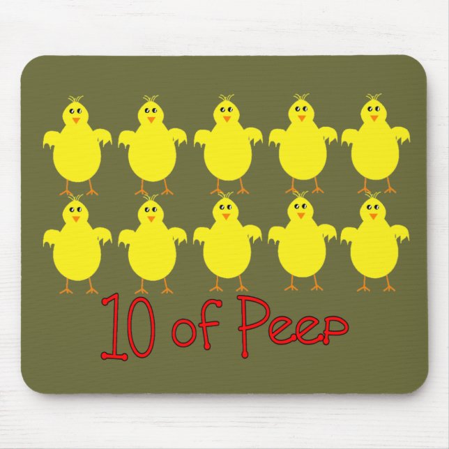 Mousepad Presentes respiratórios "10 da terapia da (Frente)