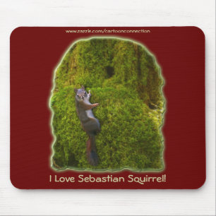 MOUSEPAD PRESENTES SEBASTIANOS SQUIRREL