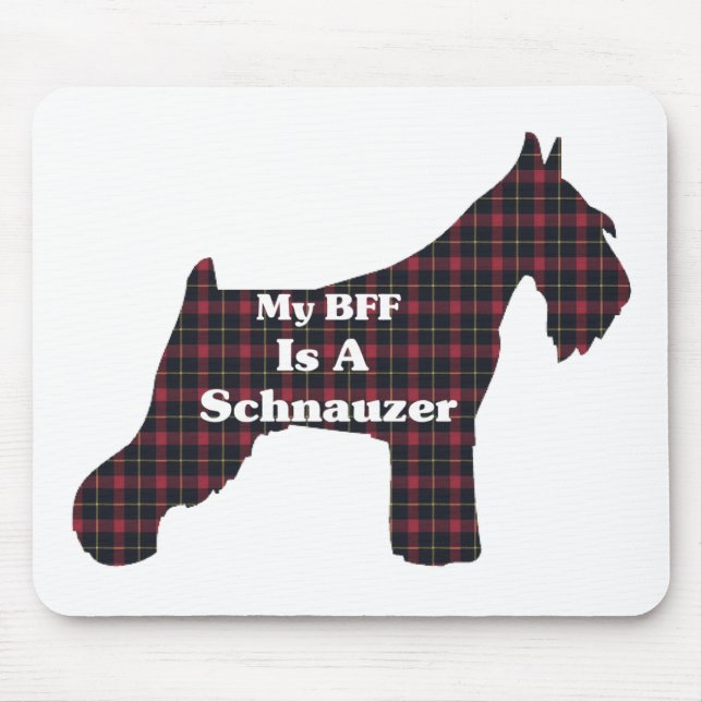 Mousepad Presentes Standard Schnauzer (Frente)