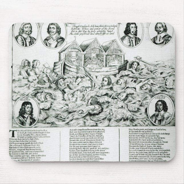 Mousepad Preservação miraculosa de Englands (Frente)
