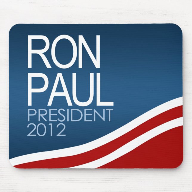 Mousepad Presidente 2012 de Ron Paul (Frente)