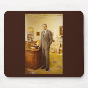 Mousepad Presidente americano James Earl Carter Escritório