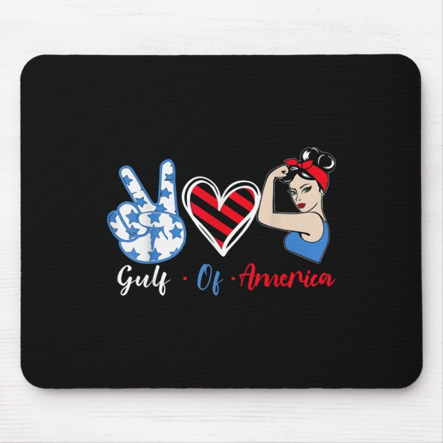 Mousepad Presidente Do Golfo Dos Eua Trump 2025 _7 (Frente)