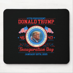 Mousepad Presidente Donald Trump Inauguração Dia 2025