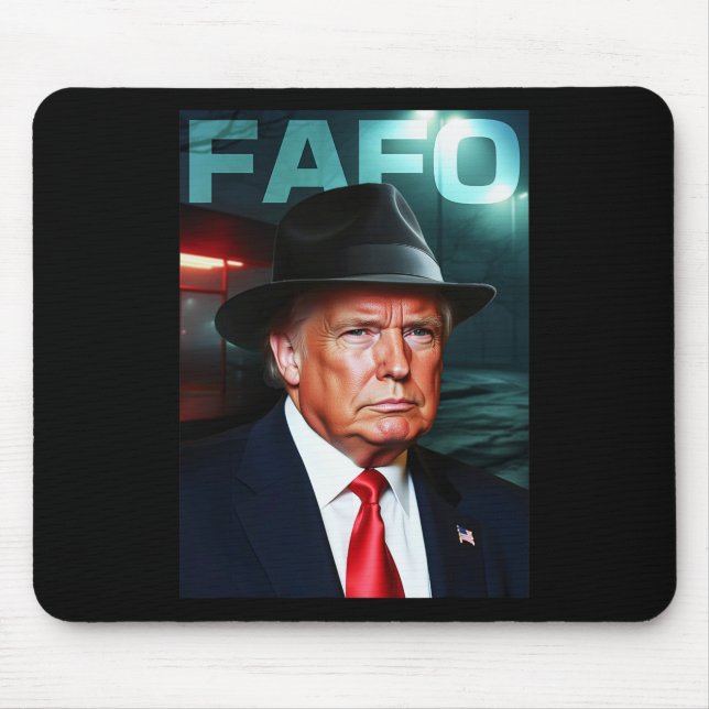 Mousepad Presidente dos EUA Fafo  (Frente)