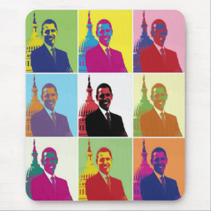 Mousepad Presidente Obama Pop Art