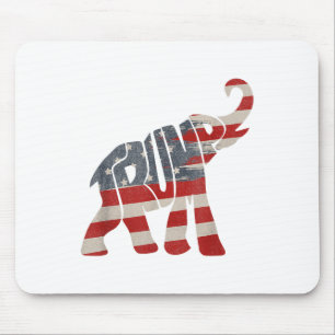 Mousepad Presidente Trump 2024 Elefante Republicano Trump
