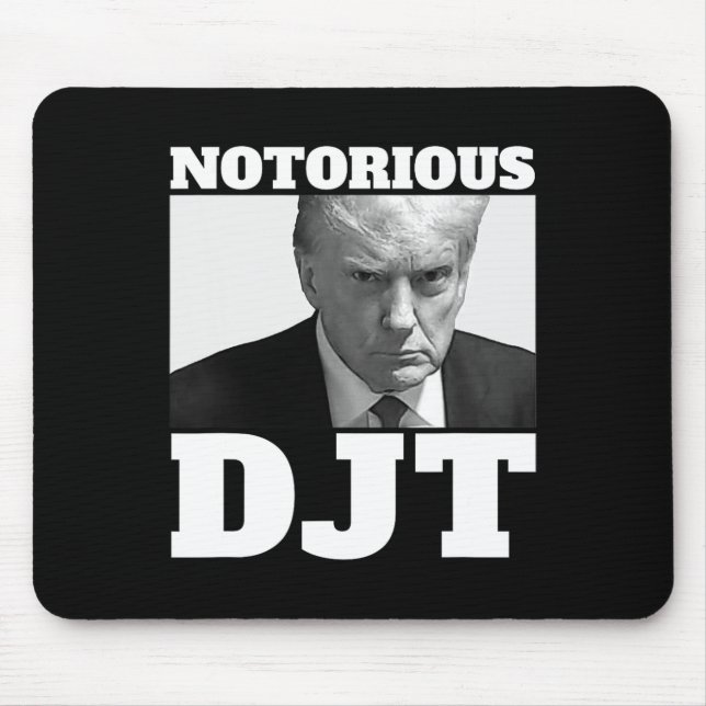 Mousepad Presidente Trump 2024 Trump Mugshot (Frente)