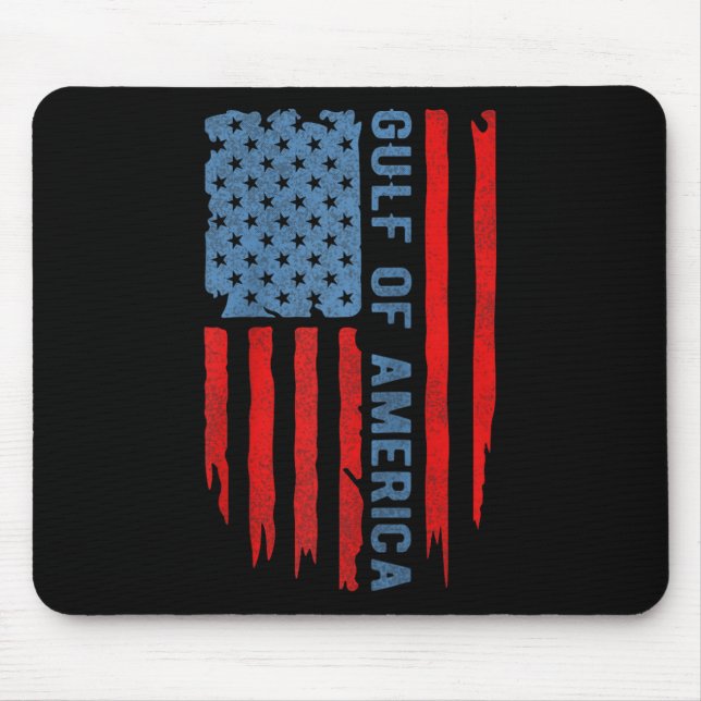 Mousepad Presidente Trump 2025 Raglan Ba Do Golfo Da Améric (Frente)