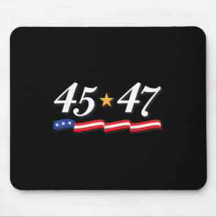 Mousepad Presidente Trump 45 47 Números De 45 E 47
