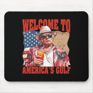 Mousepad Presidente Trump Bem-vindo ao Golfo México da Amér