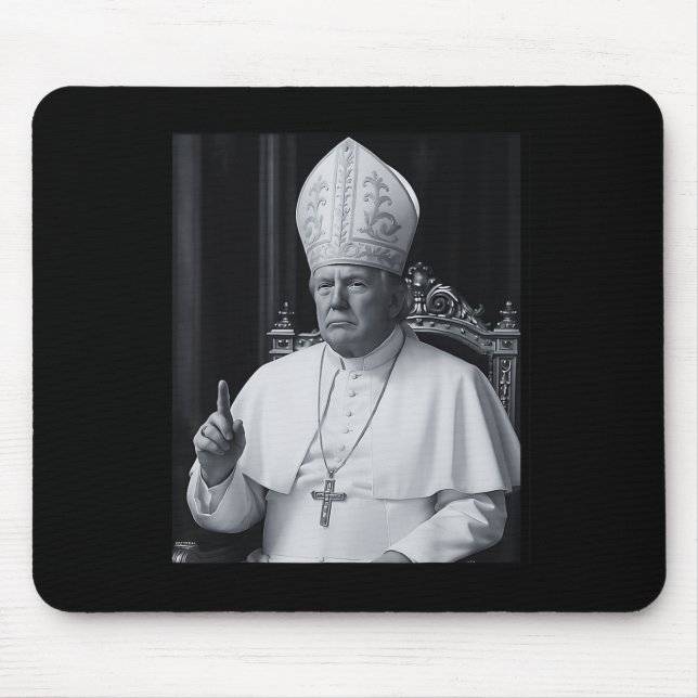 Mousepad Presidente Trump Quer Ser O Próximo Papa Ch (Frente)