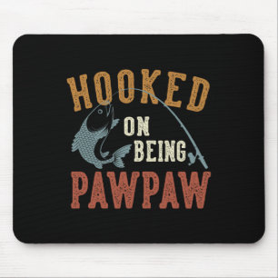 Mousepad Preso Por Ser Vovô Dia dos Pais Pescaria Vovô