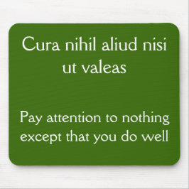 Mousepad Preste Atenção, faça bem