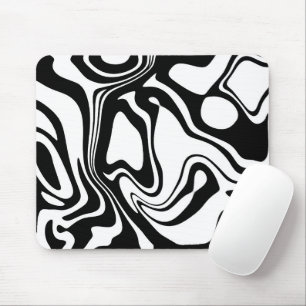 Mousepad Preto & Branco