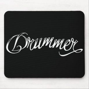 Mousepad Preto do baterista