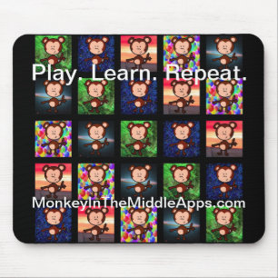 Mousepad Preto do tapete do rato