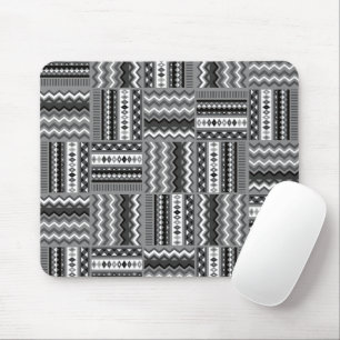 Mousepad Preto e branco moderno