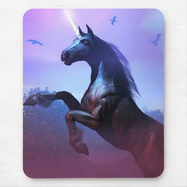 Mousepad Preto e Majestoso (Frente)