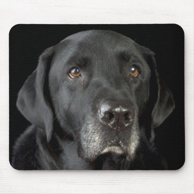 Mousepad Preto Labrador (Frente)