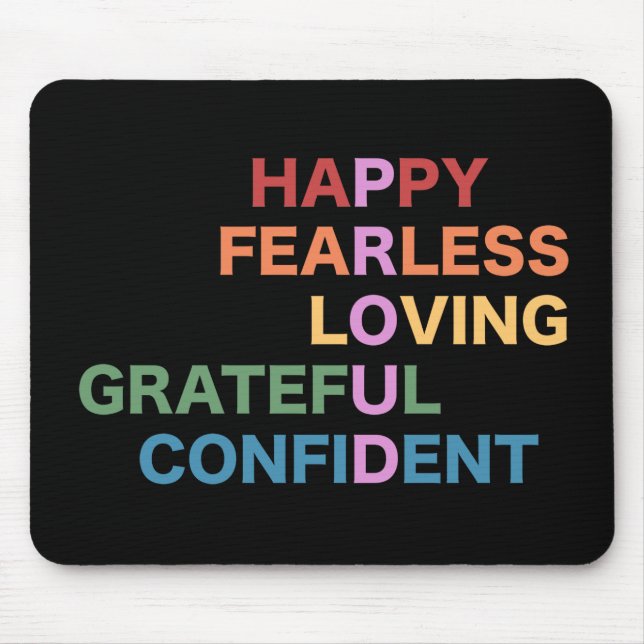 Mousepad Preto PROUD (Frente)