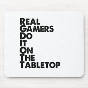 Mousepad Preto real dos Gamers