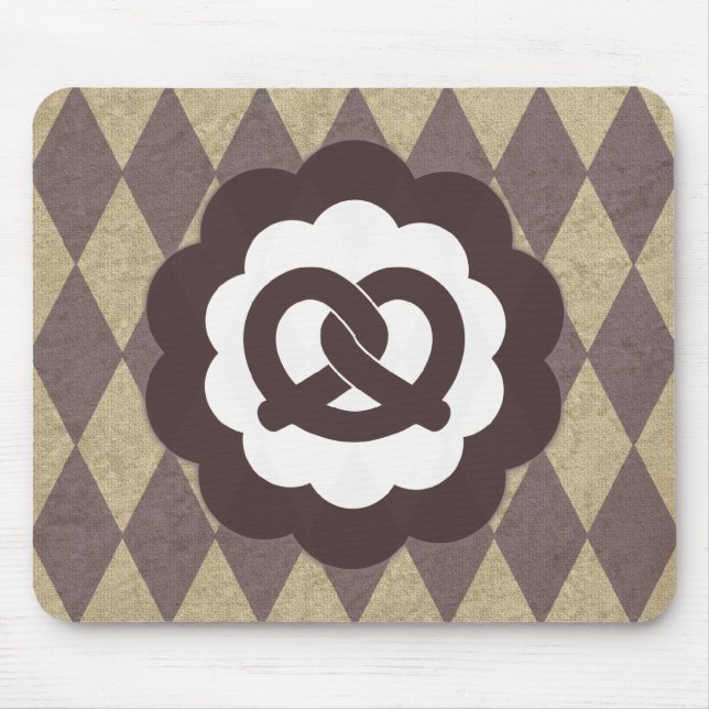 Mousepad pretzel vintage (Frente)