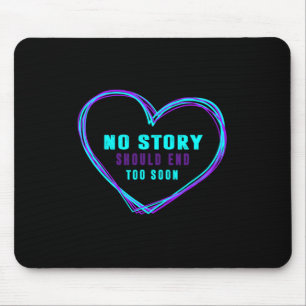Mousepad Prevenção Contra O Suicídio Nenhuma História Deve