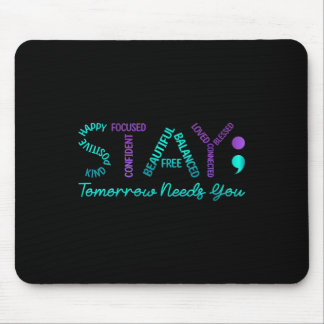 Mousepad Prevenção de Suicídio para Mulheres Fica Amanhã Pr