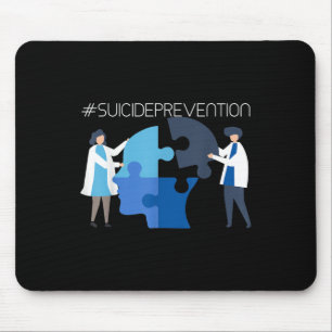 Mousepad Prevenção do Suicídio - Conscientização sobre Saúd