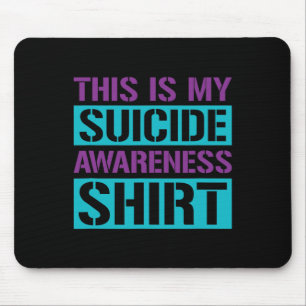 Mousepad Prevenção do Suicídio - Esta é Minha Conscientizaç
