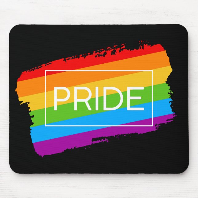 Mousepad Pride BrushAVC Rainbow (Frente)