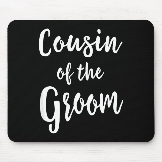 Mousepad Prima do Noivo Casamento Noiva Despedida de Soltei (Frente)