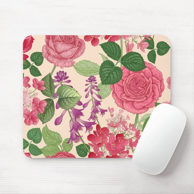 Mousepad primavera (Com mouse)
