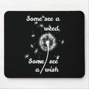 Mousepad primavera/alguns vejam uma erva. Alguns vejam um d