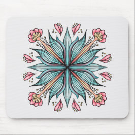 Mousepad Primavera Blooms: geométrico