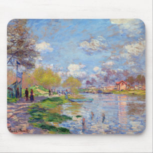 Mousepad Primavera Claude Monet pelo Sena