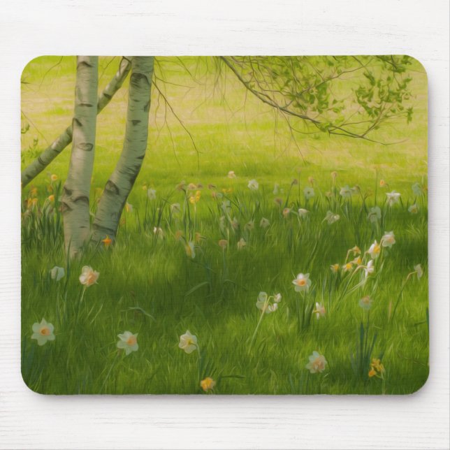 Mousepad Primavera Daffodils (Frente)