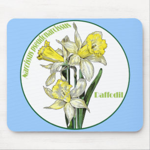 Mousepad Primavera Daffodils
